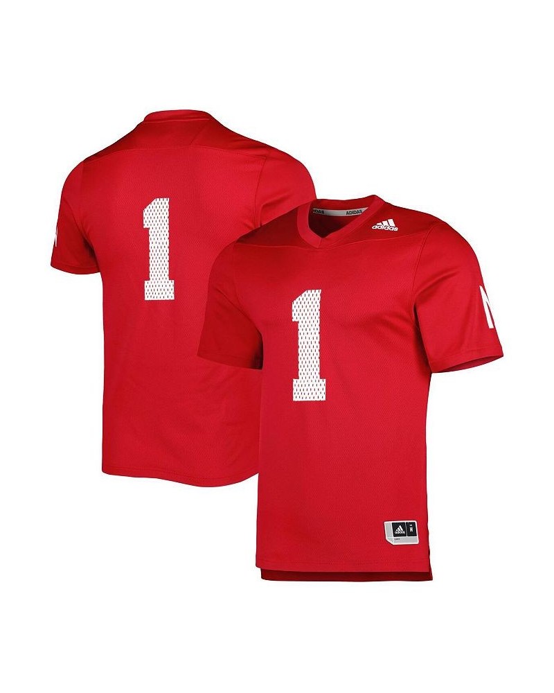 Men's Scarlet Nebraska Huskers 1983 Scoring Explosion Replica Jersey $49.00 Jersey