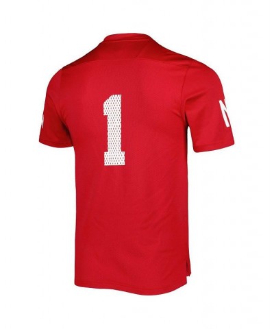 Men's Scarlet Nebraska Huskers 1983 Scoring Explosion Replica Jersey $49.00 Jersey