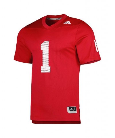 Men's Scarlet Nebraska Huskers 1983 Scoring Explosion Replica Jersey $49.00 Jersey