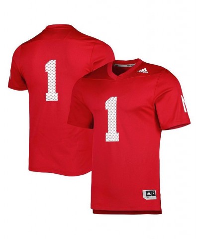 Men's Scarlet Nebraska Huskers 1983 Scoring Explosion Replica Jersey $49.00 Jersey