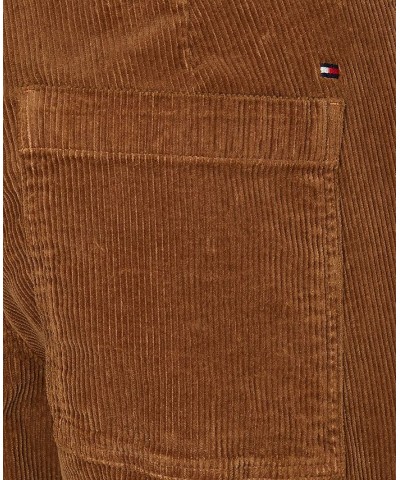 Men's Denton Straight-Fit TH Flex Stretch Corduroy Carpenter Pants Brown $32.79 Pants