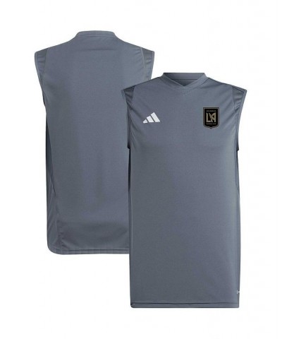 Men's Gray LAFC 2023 On-Field Sleeveless Training Jersey $31.19 Jersey