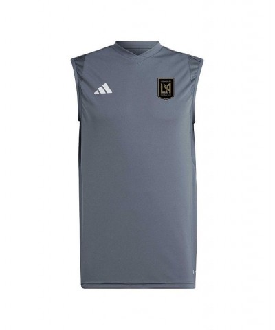 Men's Gray LAFC 2023 On-Field Sleeveless Training Jersey $31.19 Jersey