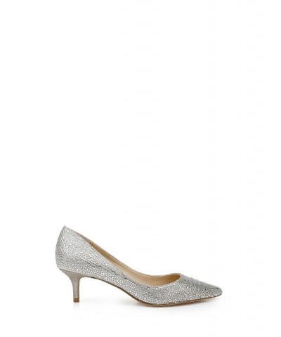 Women's Frenchie Evening Pumps Gold $54.50 Shoes