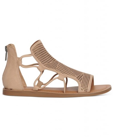 Women's Bartega Gladiator Sandals Tan/Beige $37.38 Shoes