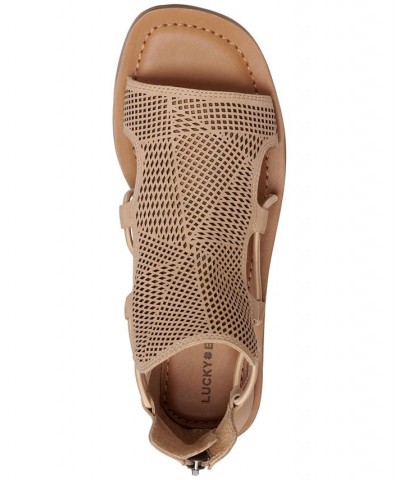 Women's Bartega Gladiator Sandals Tan/Beige $37.38 Shoes