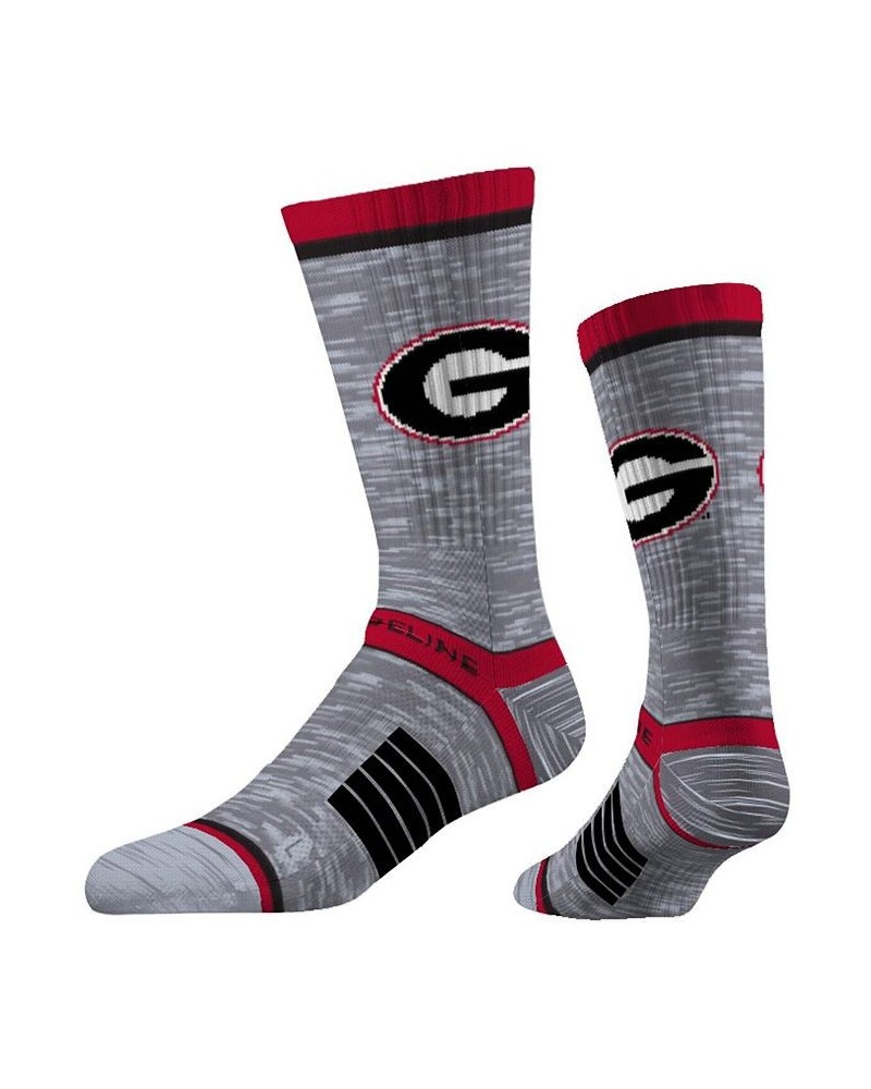 Men's Georgia Bulldogs Premium Wool Knit Crew Socks $16.10 Socks