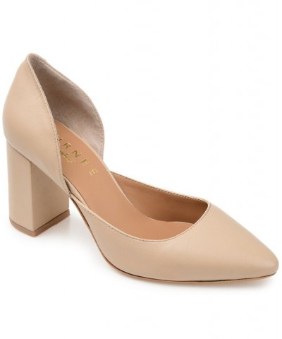 Women's Jillian Heels Tan/Beige $48.40 Shoes