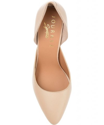 Women's Jillian Heels Tan/Beige $48.40 Shoes