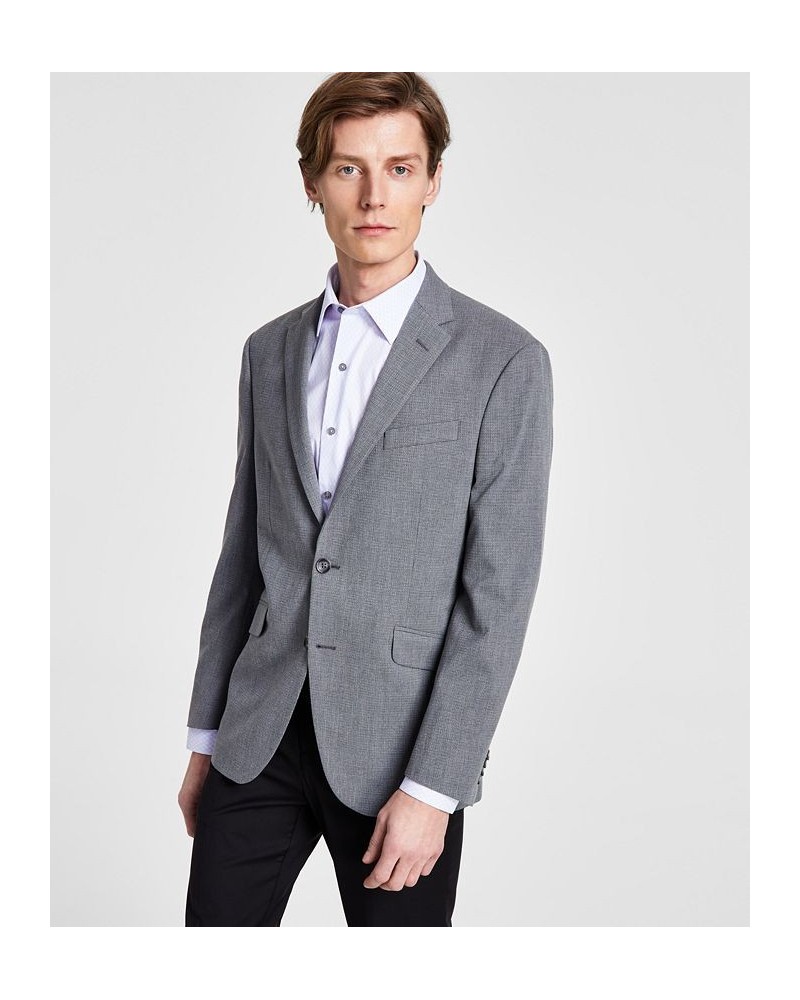 Men's Slim-Fit Solid Sport Coats Gray $54.99 Blazers