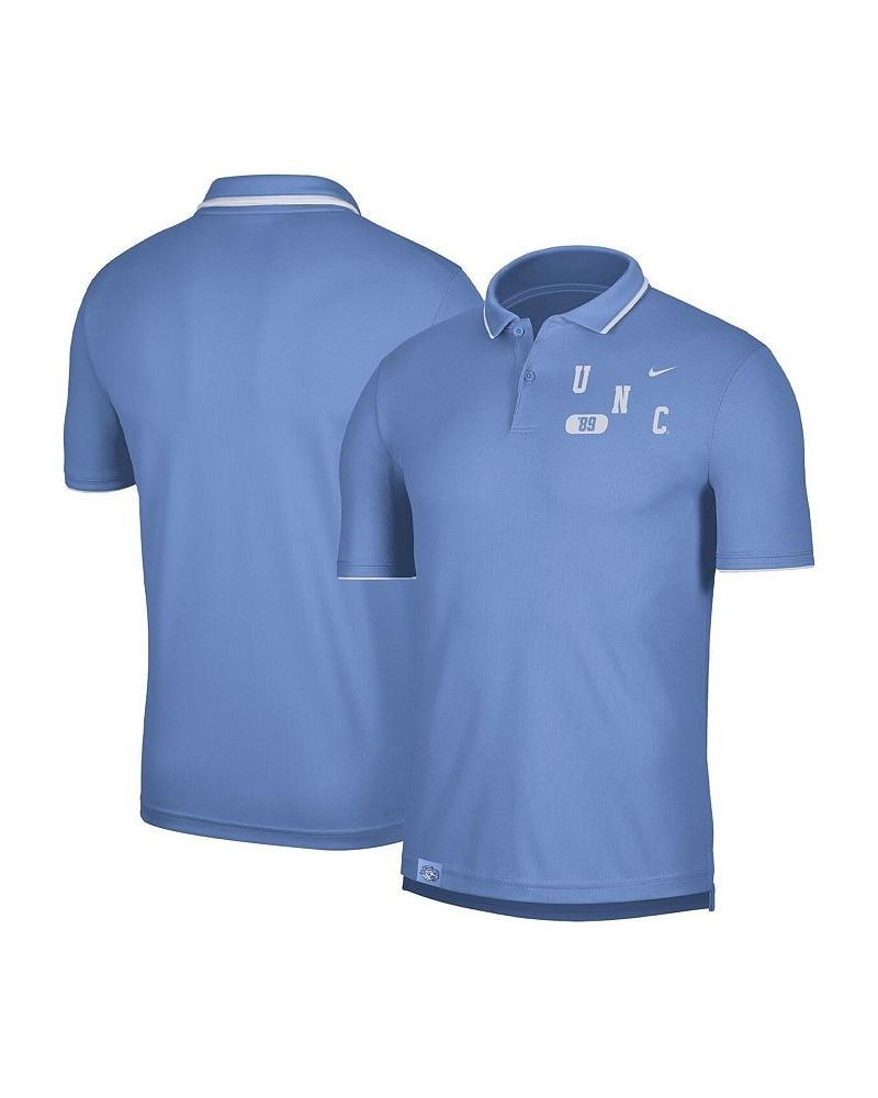 Men's Carolina Blue North Carolina Tar Heels Wordmark Performance Polo Shirt $26.65 Polo Shirts