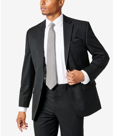 Men's Classic-Fit Black Solid Suit Separates Black $38.50 Suits