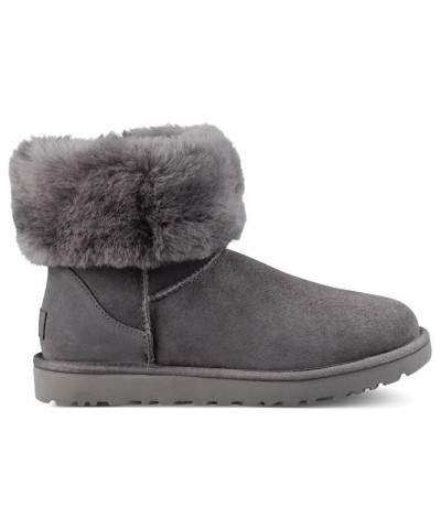 Women's Classic II Short Boots Gray $81.00 Shoes