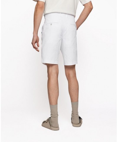 BOSS Men's Slim-Fit Regular-Rise Shorts White $34.81 Shorts