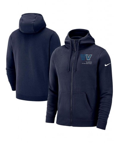 Men's Navy Villanova Wildcats Club Full-Zip Hoodie $44.19 Sweatshirt