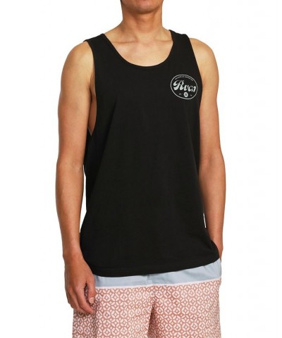 Men's Pils Regular Fit Tank Top Black $18.72 T-Shirts