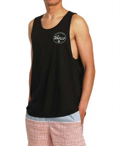 Men's Pils Regular Fit Tank Top Black $18.72 T-Shirts