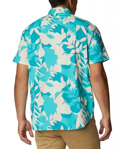 Men's Rapid Rivers Printed Short Sleeve Shirt PD04 $25.19 Shirts