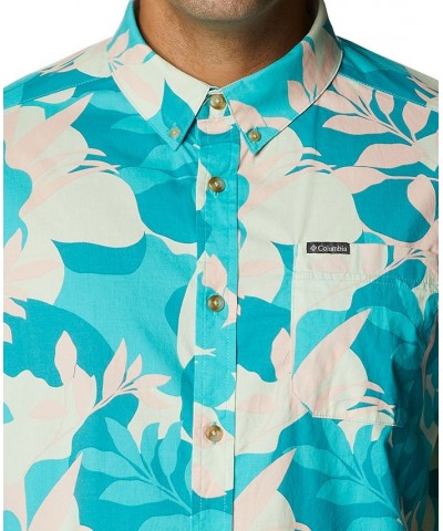 Men's Rapid Rivers Printed Short Sleeve Shirt PD04 $25.19 Shirts