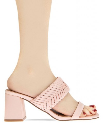 Women's Diliny Block Heel Sandal Chintz Rose $44.69 Shoes