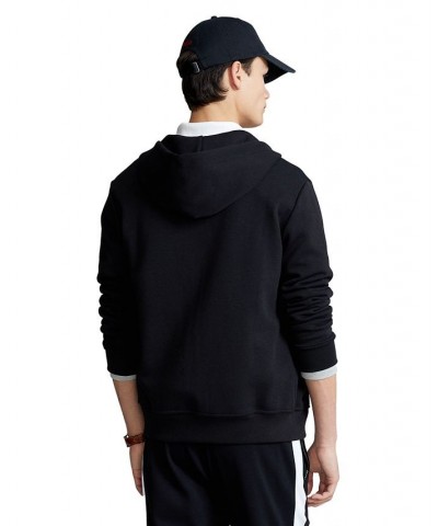 Men's Double-Knit Full-Zip Hoodie Black $66.60 Sweatshirt