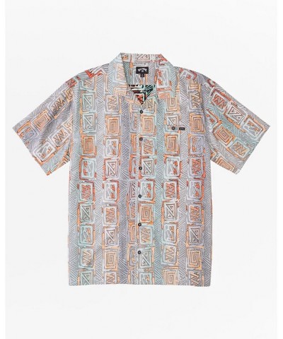 Men's Sundays Vacay Short Sleeve Shirt Multi $28.57 Shirts