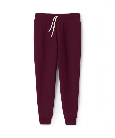 School Uniform Adult Jogger Sweatpants Red $19.41 Pants