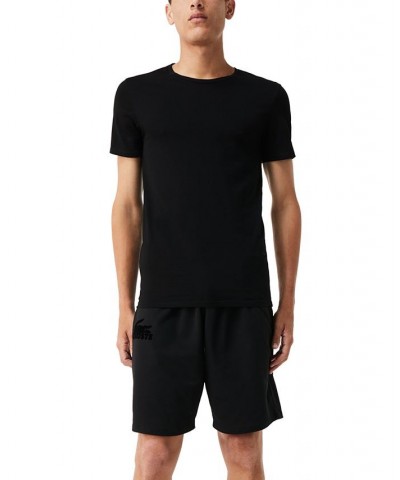 Men's Crew Neck Slim Fit T-shirt Set, 3-Piece Black $26.25 Undershirt