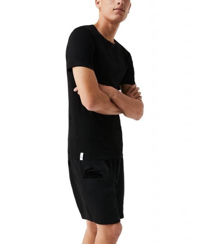 Men's Crew Neck Slim Fit T-shirt Set, 3-Piece Black $26.25 Undershirt