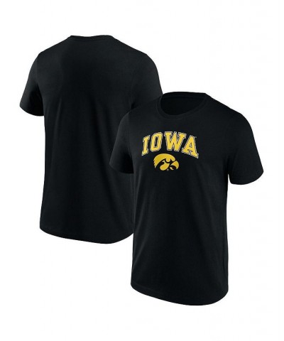 Men's Branded Black Iowa Hawkeyes Campus 2.0 T-shirt $13.50 T-Shirts