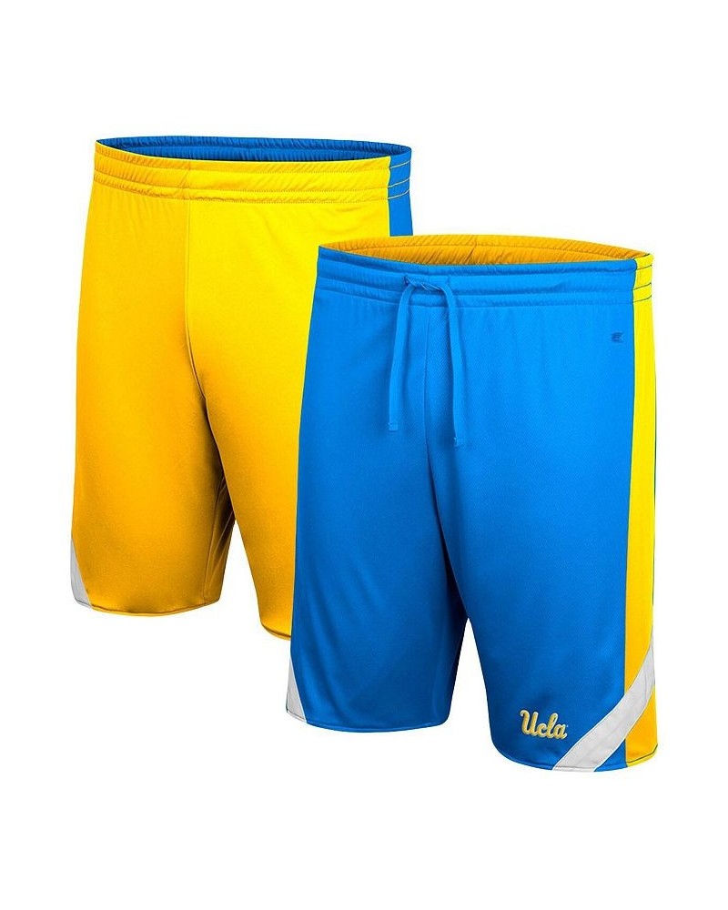 Men's Blue, Gold UCLA Bruins Am I Wrong Reversible Shorts $27.13 Shorts