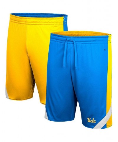 Men's Blue, Gold UCLA Bruins Am I Wrong Reversible Shorts $27.13 Shorts