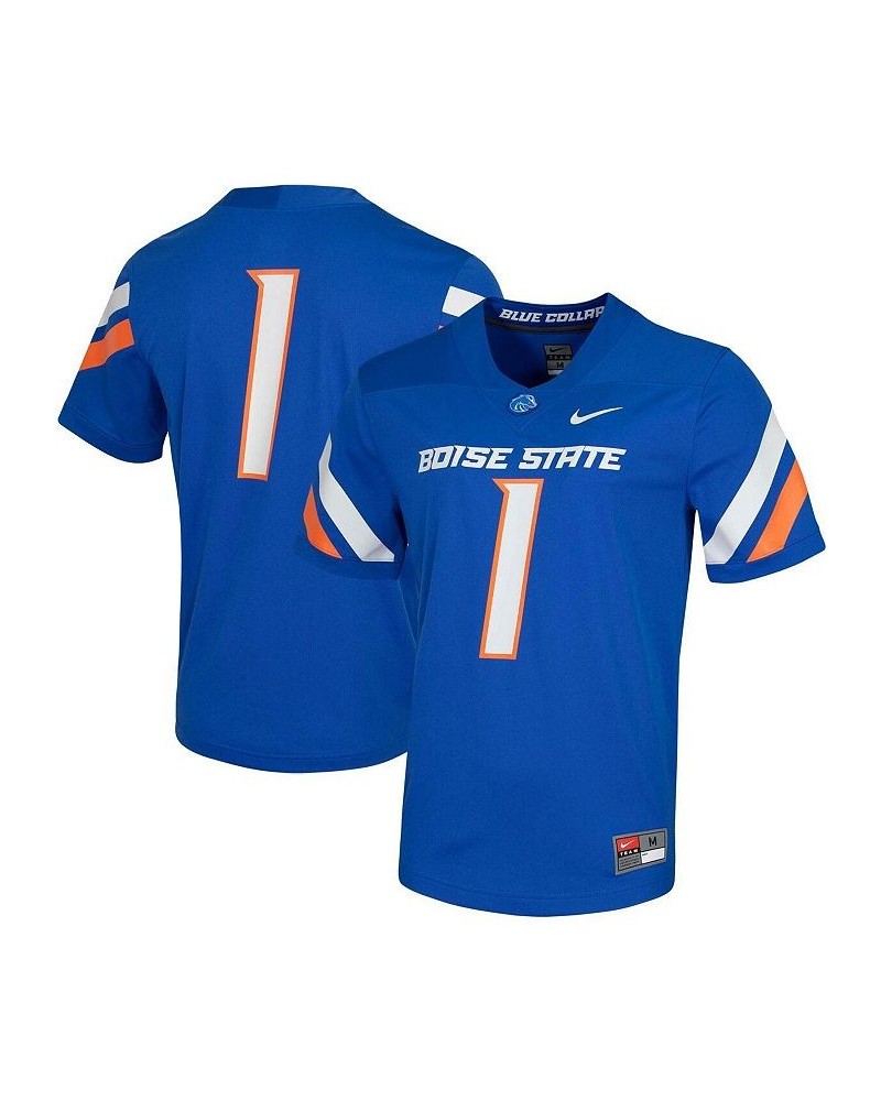 Men's 1 Royal Boise State Broncos Untouchable Game Jersey $50.60 Jersey