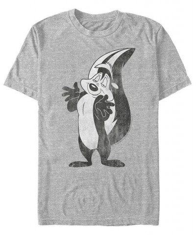 Looney Tunes Men's Pepe La Pew Cute Skunk Short Sleeve T-Shirt $16.80 T-Shirts