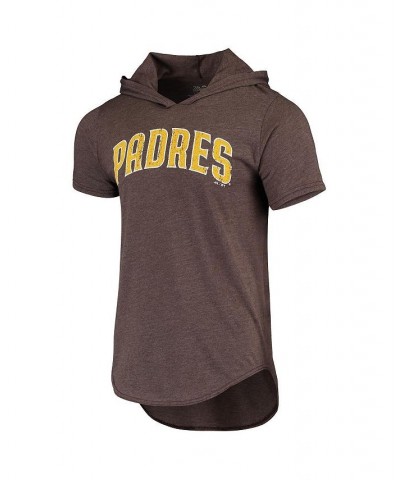 Men's Fernando Tatis Jr. Heathered Brown San Diego Padres Softhand Player Tri-Blend Hoodie T-shirt $30.00 T-Shirts