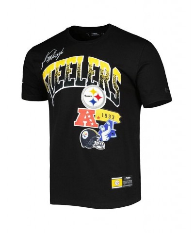 Men's Black Pittsburgh Steelers Hometown Collection T-shirt $28.70 T-Shirts