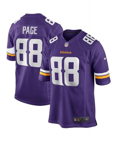 Men's Alan Page Purple Minnesota Vikings Game Retired Player Jersey $63.00 Jersey