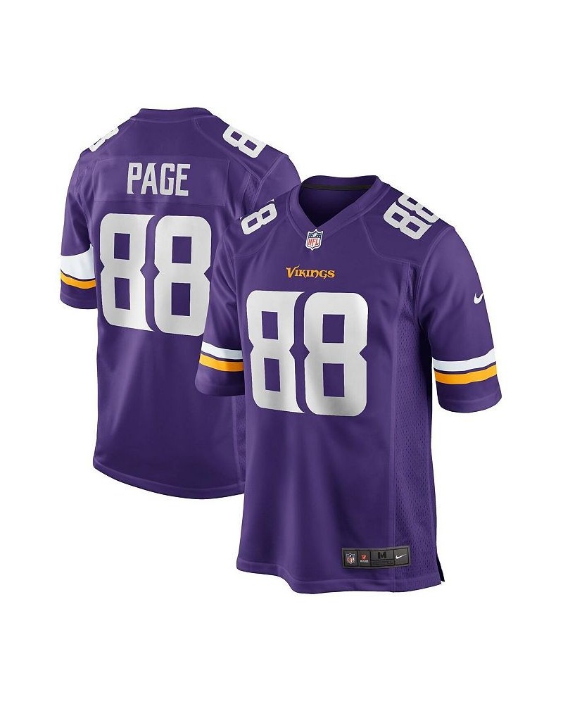 Men's Alan Page Purple Minnesota Vikings Game Retired Player Jersey $63.00 Jersey