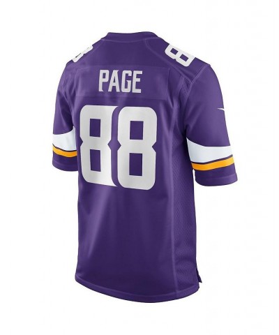 Men's Alan Page Purple Minnesota Vikings Game Retired Player Jersey $63.00 Jersey