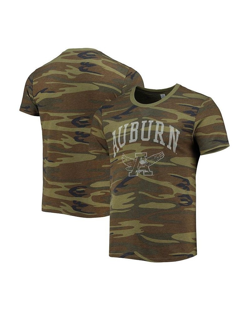 Men's Camo Auburn Tigers Arch Logo Tri-Blend T-shirt $22.08 T-Shirts