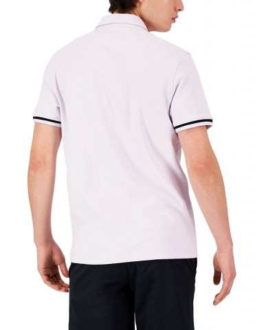 Men's Regular-Fit Tipped Polo Shirt PD08 $12.75 Polo Shirts