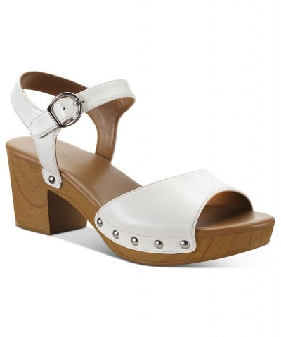 Anddreas Platform Block-Heel Sandals PD02 $35.45 Shoes