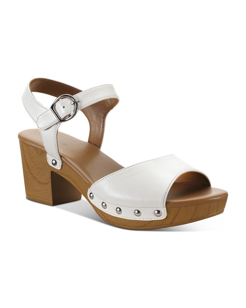 Anddreas Platform Block-Heel Sandals PD02 $35.45 Shoes