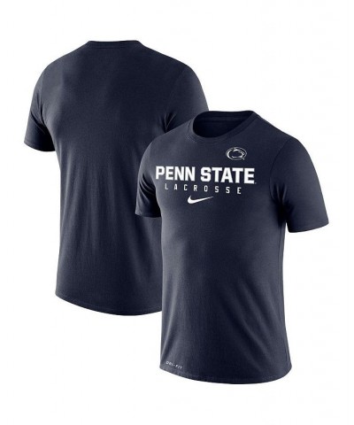 Men's Navy Penn State Nittany Lions Lacrosse Legend 2.0 Performance T-shirt $28.49 T-Shirts