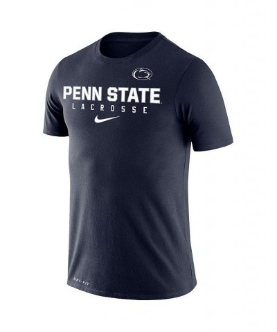 Men's Navy Penn State Nittany Lions Lacrosse Legend 2.0 Performance T-shirt $28.49 T-Shirts