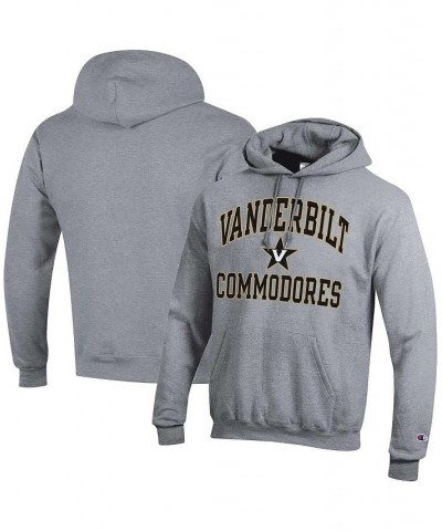 Men's Heather Gray Vanderbilt Commodores High Motor Pullover Hoodie $32.90 Sweatshirt