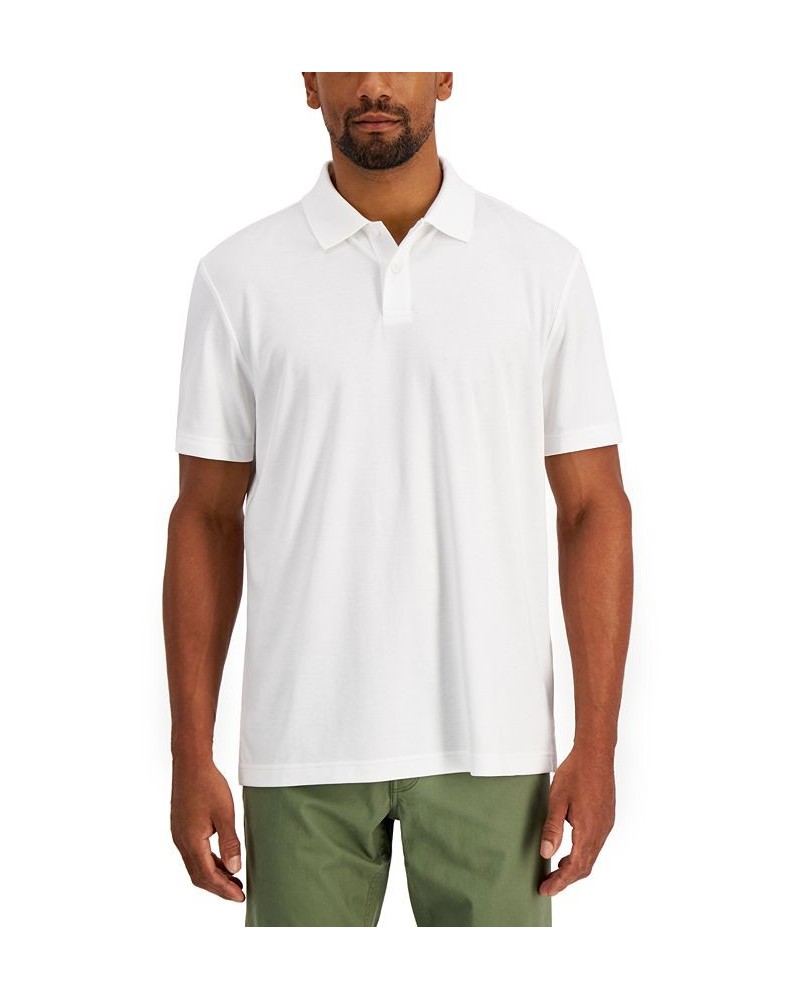 Men's Regular-Fit Solid Supima Blend Cotton Polo Shirt PD02 $18.87 Polo Shirts