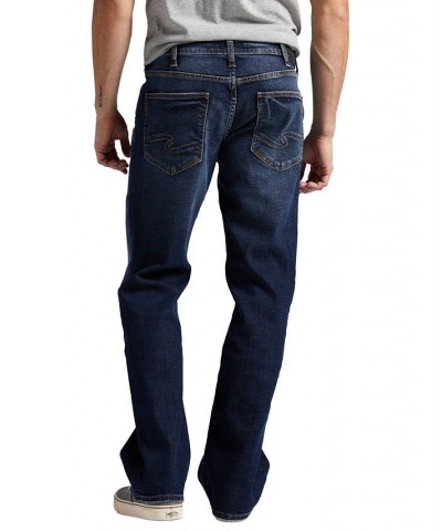 Men's Zac Relaxed Fit Straight Leg Jeans Blue $33.71 Jeans