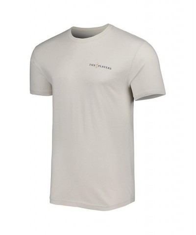 Men's Natural THE PLAYERS Palm Trees T-shirt $26.49 T-Shirts