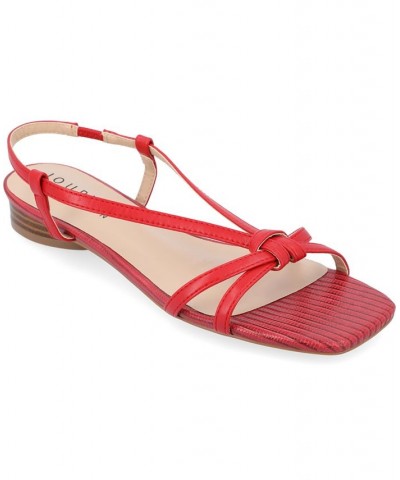 Women's Bridget Sandals Red $45.89 Shoes